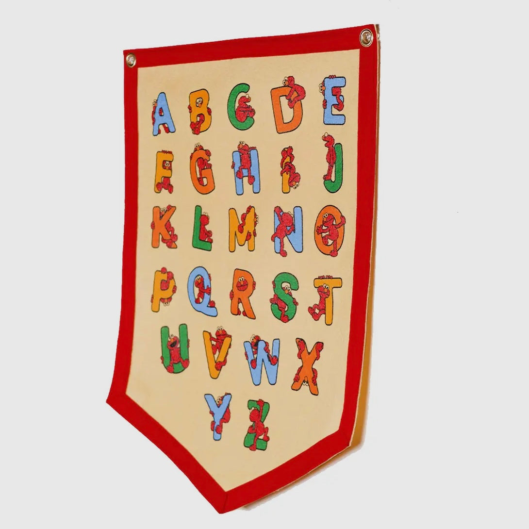 Elmo Alphabet Pennant
