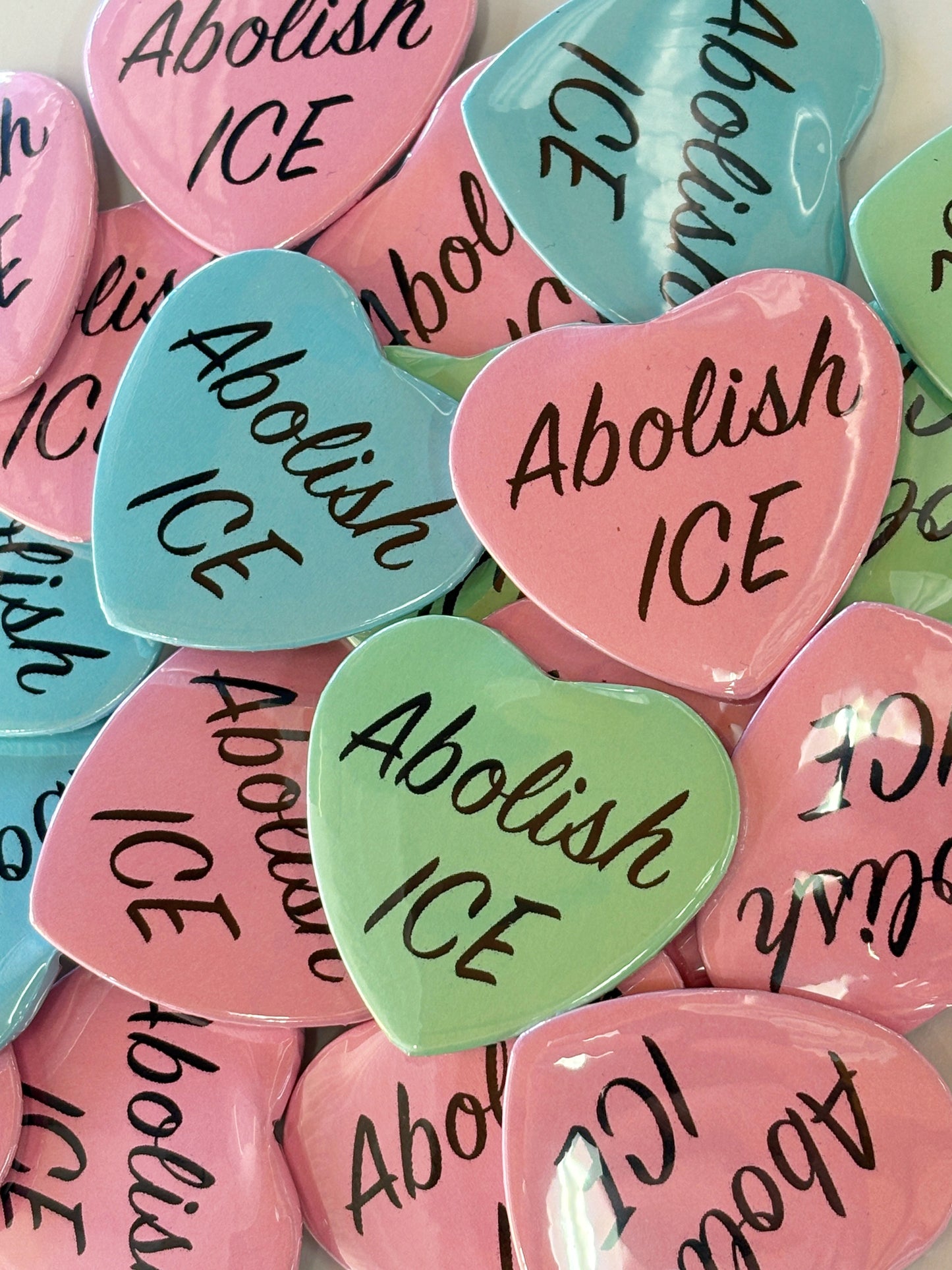 Abolish ICE pins • 3pk
