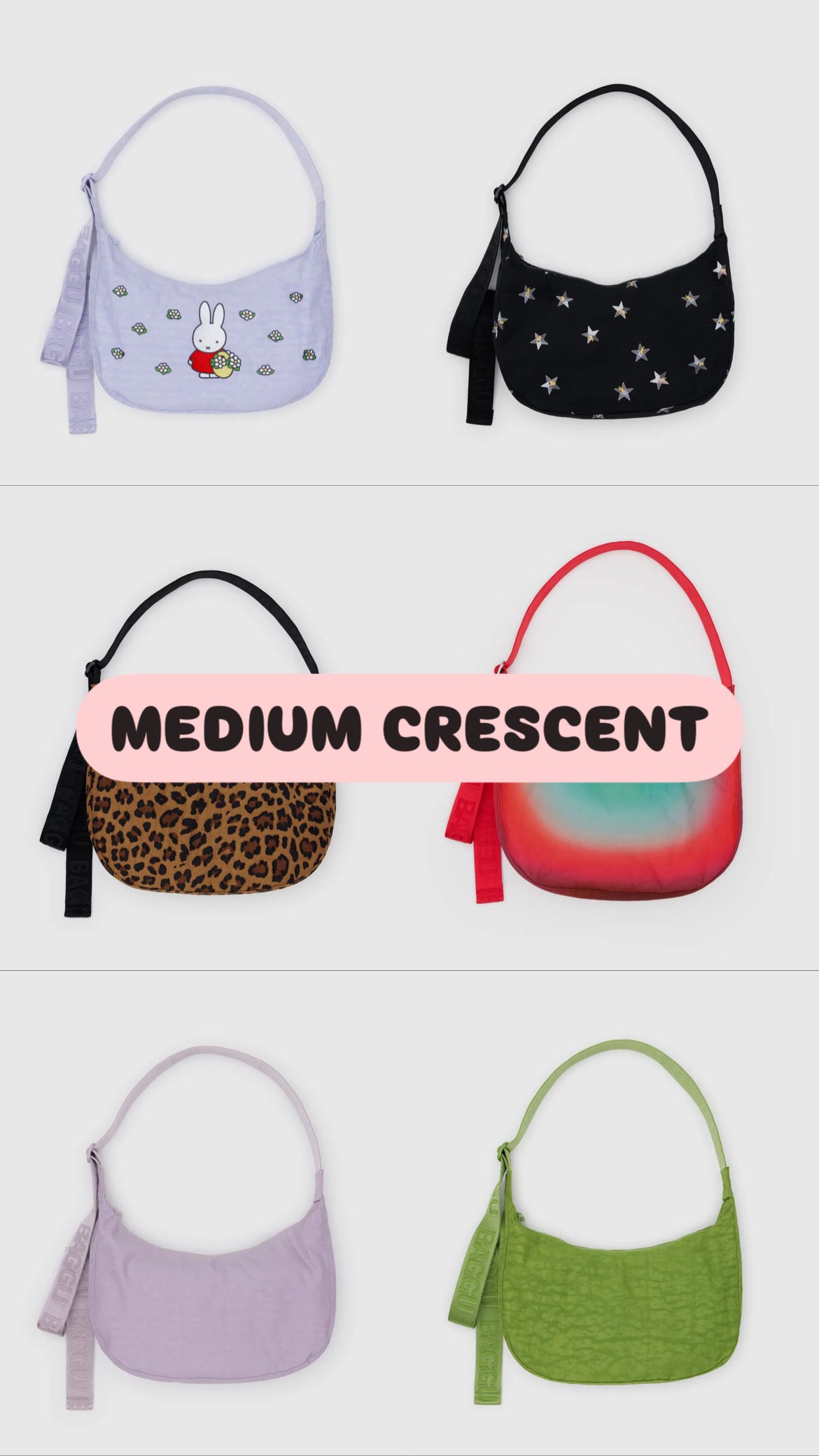 Baggu Medium Nylon Crescent