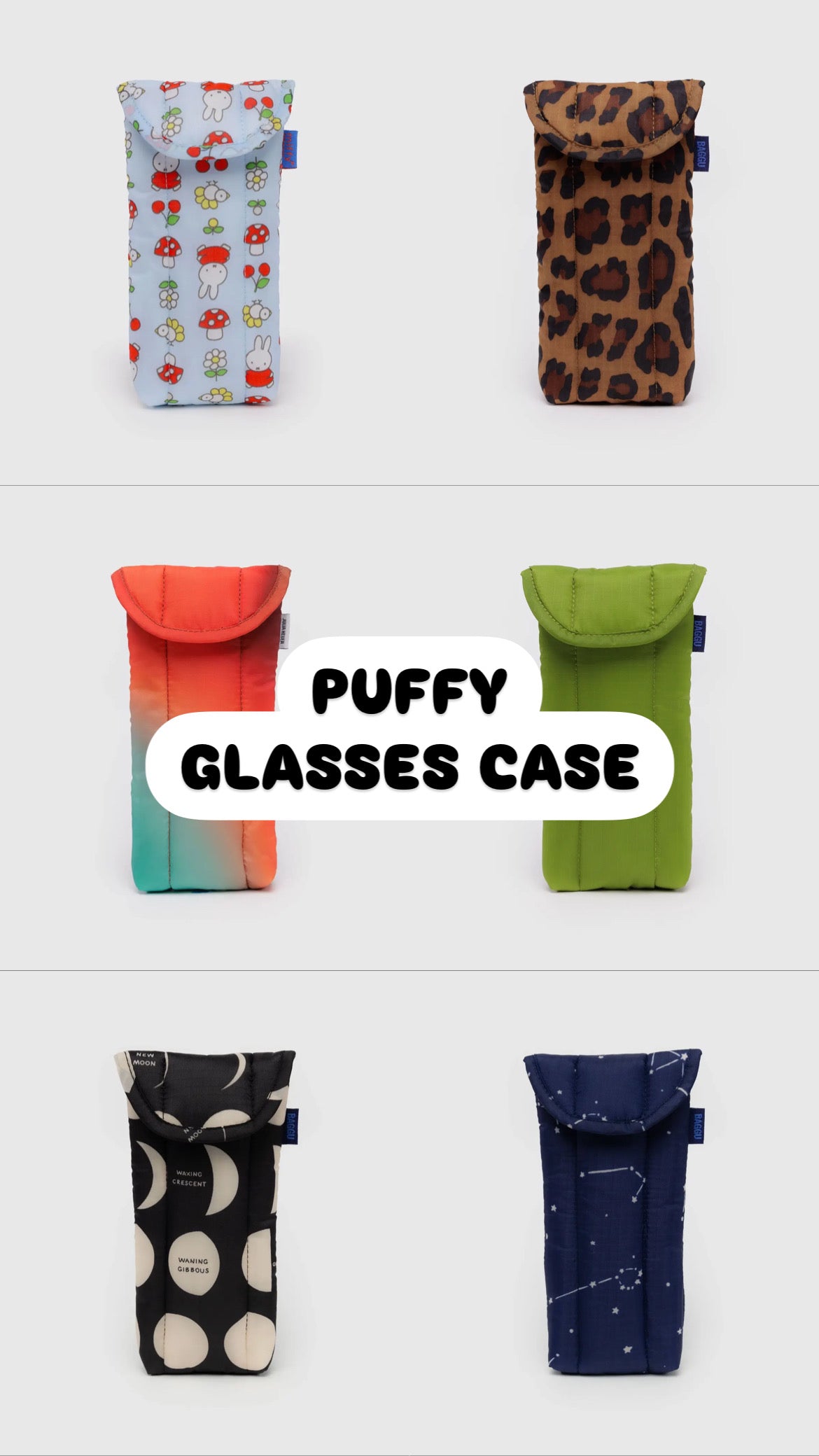 Baggu Puffy Glasses Case