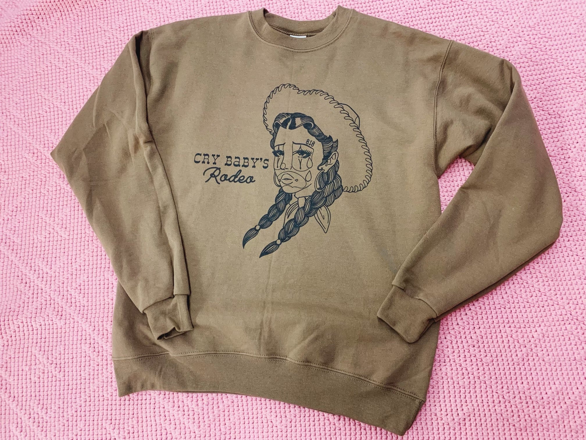 Cry Baby Crewneck Cry Baby #39 s Rodeo Cry Baby Crewneck Cry Baby #39 s Rodeo