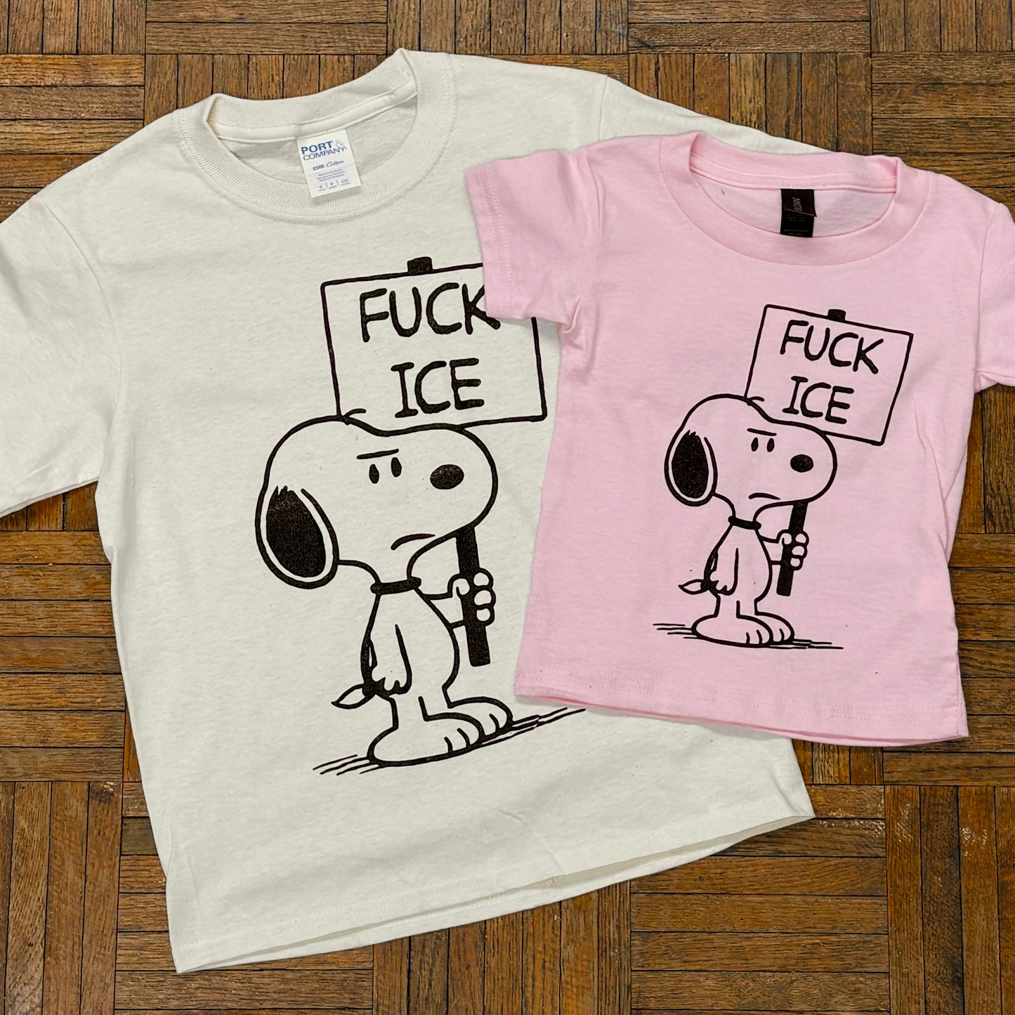 Snoopy Fuck ICE Shirt