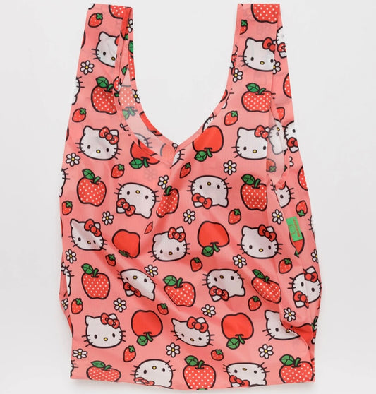 Standard Reusable Baggu • Hello Kitty Apple