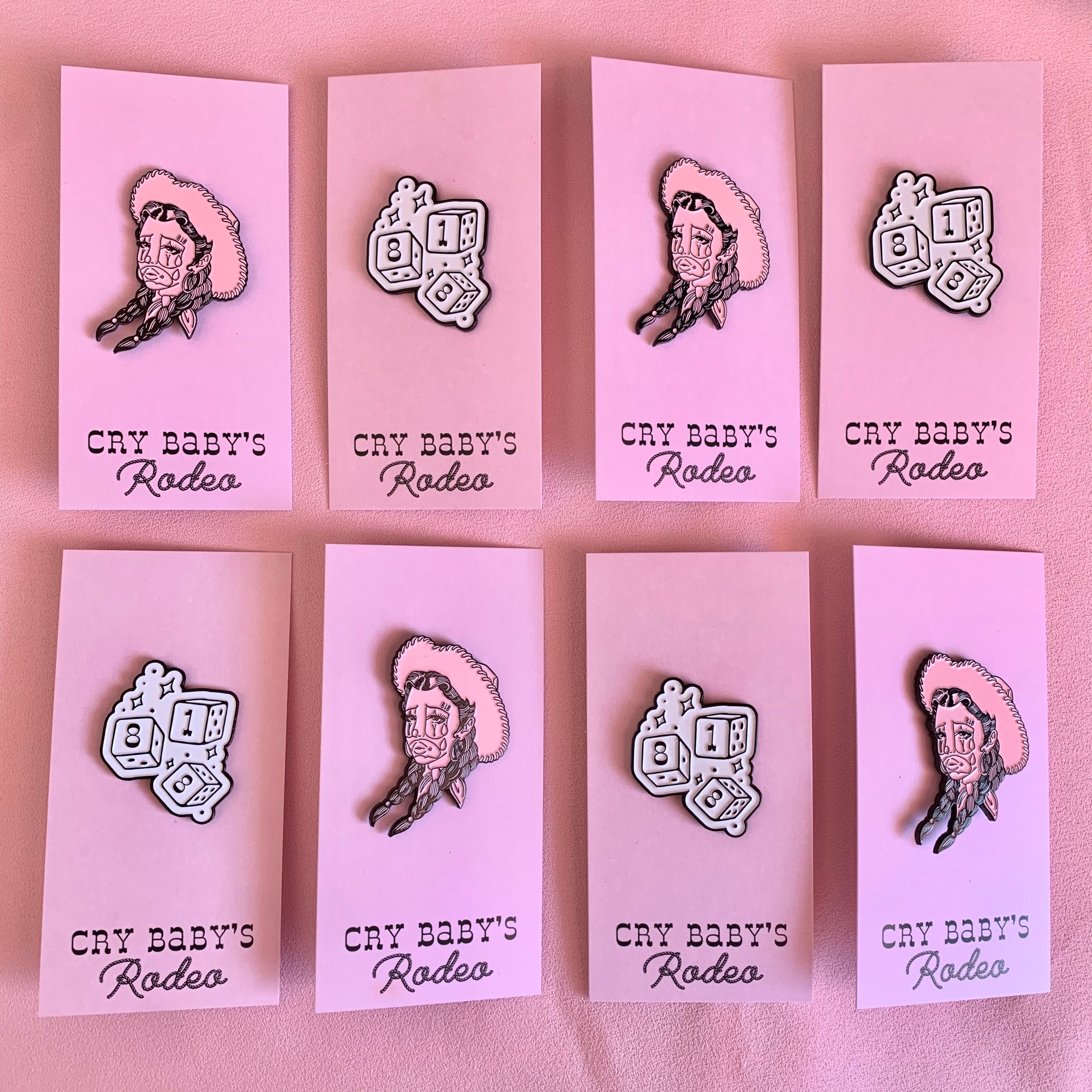 Pin Animados Rodeo CBR Enamel Pin – Cry Baby's Rodeo