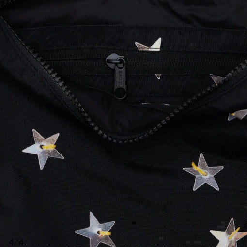 Medium Nylon Crescent Bag • Stars